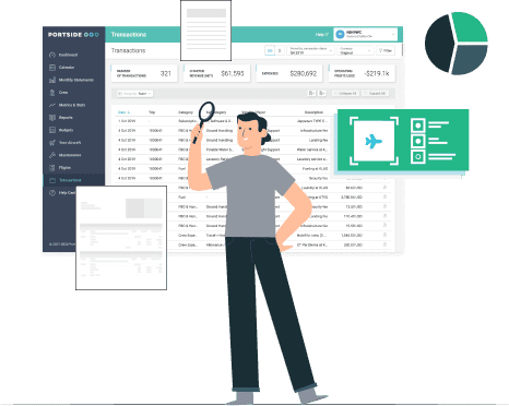 Flight transaction management